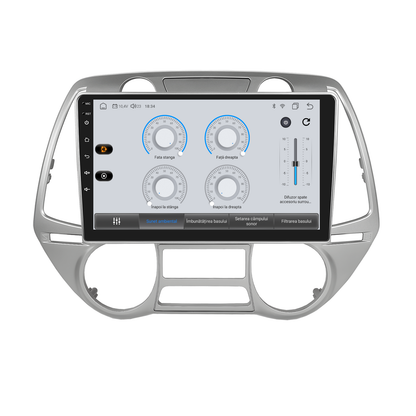Navigatie dedicata Hyundai i20 (2008-2012) cu Android 14, 8 GB RAM 128 GB ROM, OCTA-CORE 2.0Mhz, Carplay si Android auto, Slot SIM 4G, ventilator de racire activ, ecran 9 inch HD