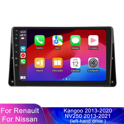 Navigatie dedicata Renault Kangoo (2013-2020)/Nissan NV250 (2013-2021) cu Android 14, 8 GB RAM 128 GB ROM, OCTA-CORE 2.0Mhz, Carplay si Android auto, Slot SIM 4G, ventilator de racire activ, ecran 9 inch HD