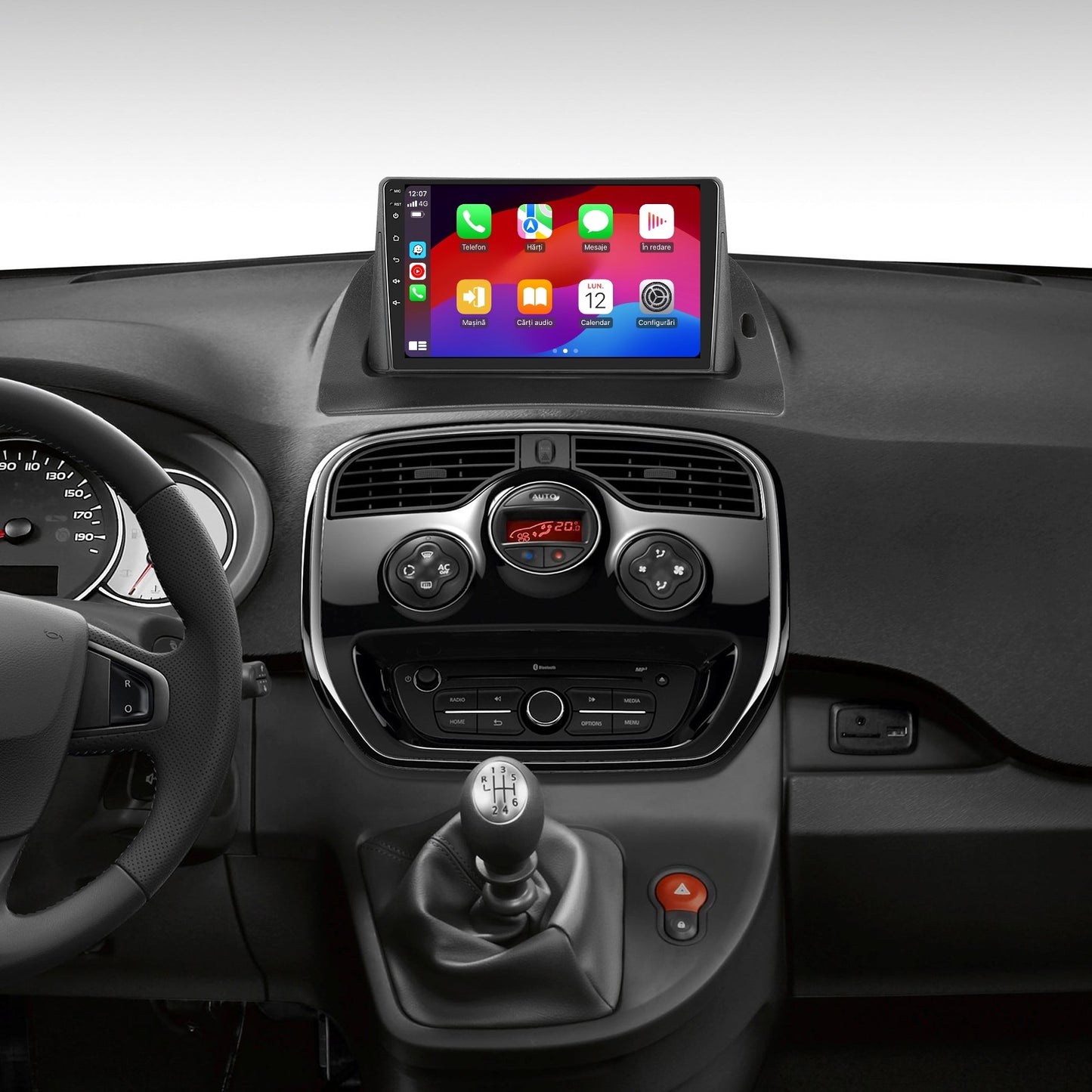 Navigatie dedicata Renault Kangoo (2013-2020)/Nissan NV250 (2013-2021) 2GB RAM 32GB ROM, Android 14, Carplay si Android Auto, cooler racire, ecran HD 9 inch