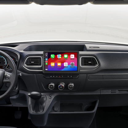Navigatie dedicata Renault Master (2021-2023) cu Android 14, 4 GB RAM 64 GB ROM, OCTA-CORE, Carplay si Android auto, Slot SIM 4G, ventilator de racire activ, ecran 10 inch HD