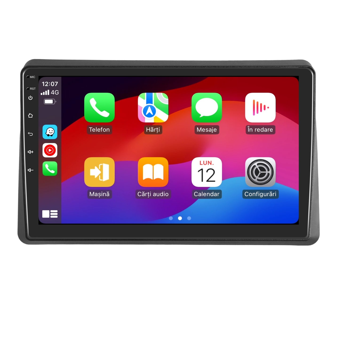 Navigatie dedicata Renault Master (2021-2023) cu Android 14, 4 GB RAM 64 GB ROM, OCTA-CORE, Carplay si Android auto, Slot SIM 4G, ventilator de racire activ, ecran 10 inch HD