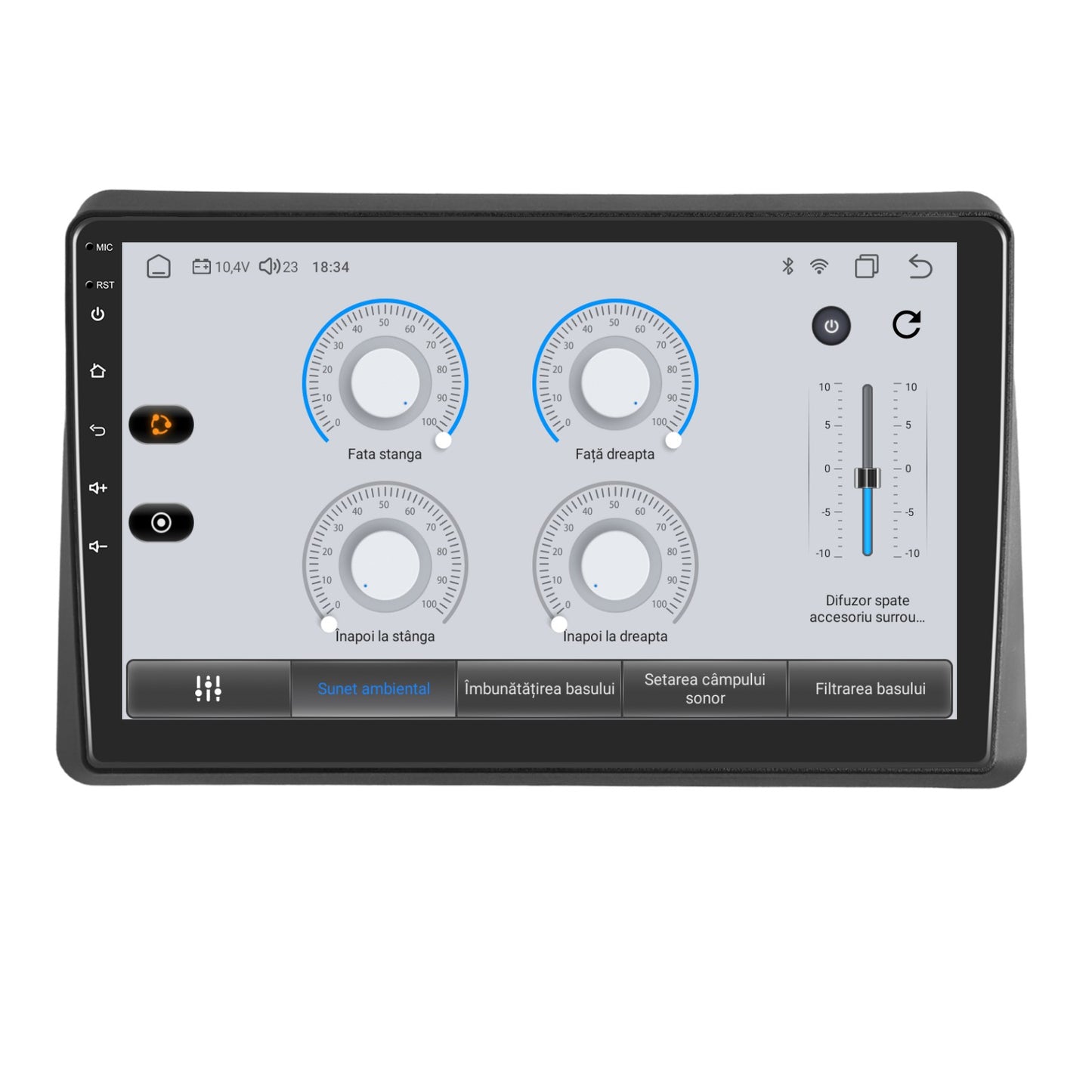 Navigatie dedicata Renault Master (2021-2023) cu Android 14, 8 GB RAM 128 GB ROM, OCTA-CORE 2.0Mhz, Carplay si Android auto, Slot SIM 4G, ventilator de racire activ, ecran 10 inch HD
