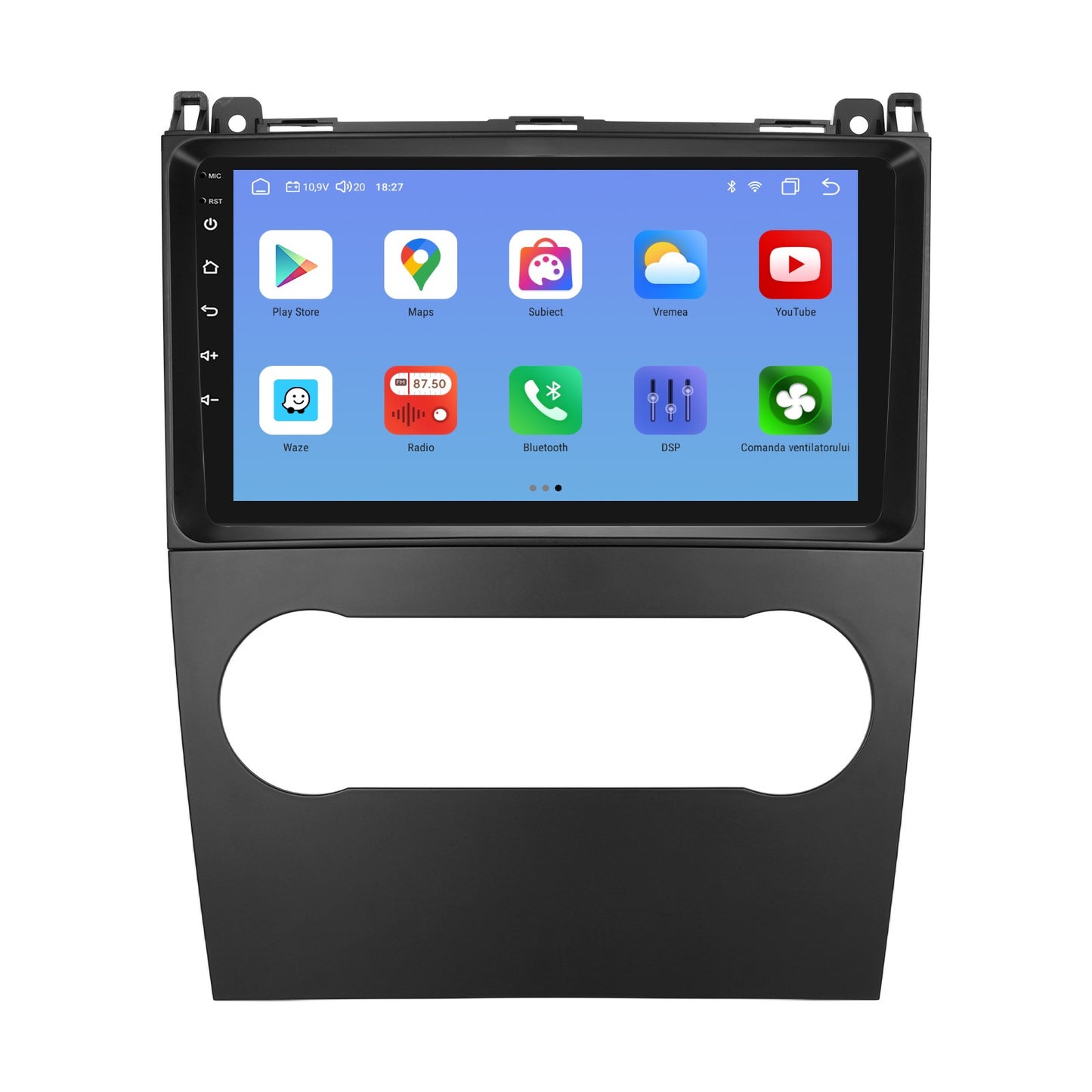 Navigatie dedicata Mercedes-Benz B-Class/A-Class (2008-2011) cu Android 14, 4 GB RAM 64 GB ROM, OCTA-CORE, Carplay si Android auto, Slot SIM 4G, ventilator de racire activ, ecran 9 inch HD