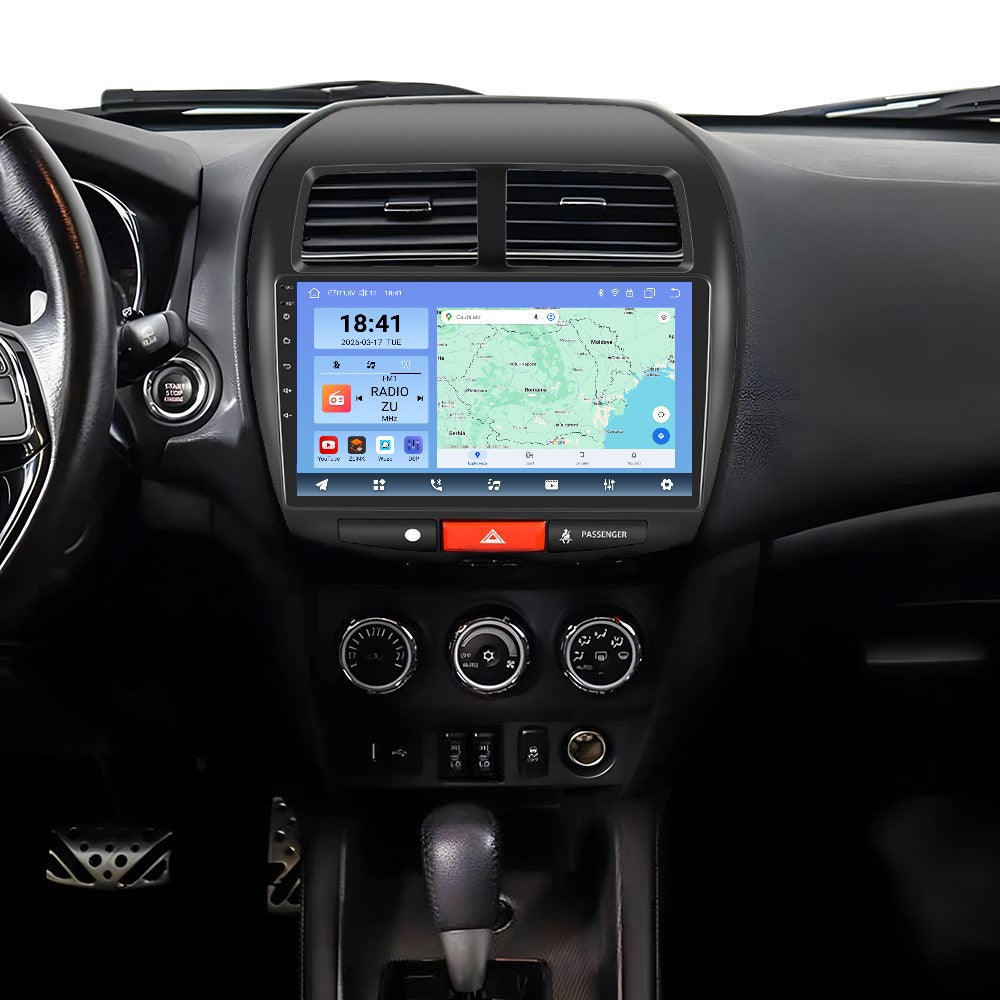 Navigatie dedicata Mitsubishi ASX/Peugeot 4008 2013 2GB RAM 32GB ROM, Android 14, Carplay si Android Auto, cooler racire, ecran HD 9 inch