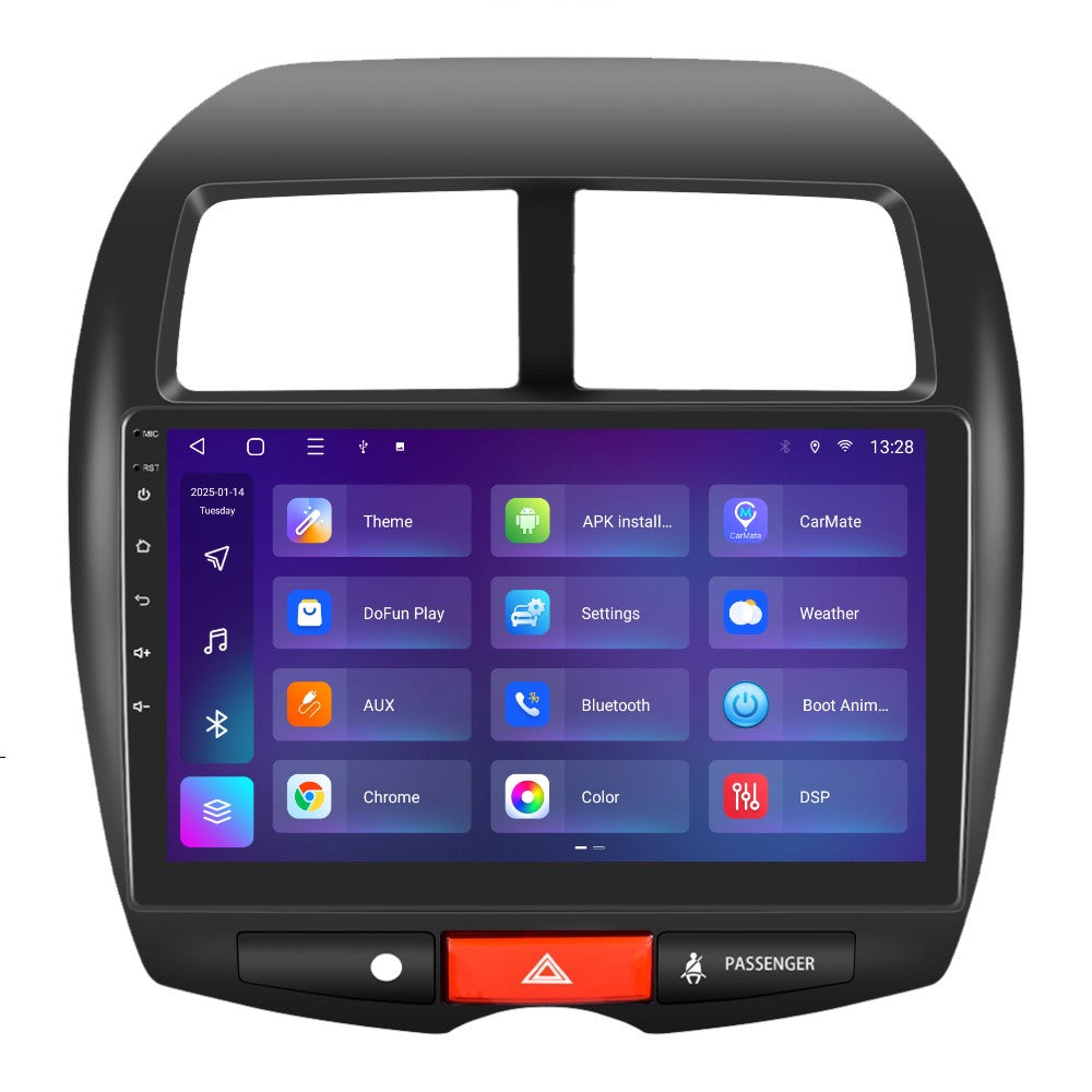 Navigatie dedicata Mitsubishi ASX/Peugeot 4008 2013 2GB RAM 32GB ROM, Android 14, Carplay si Android Auto, cooler racire, ecran HD 9 inch