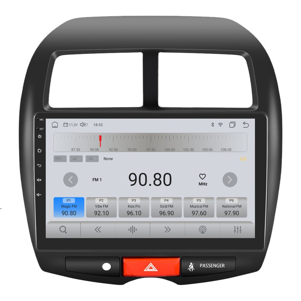 Navigatie dedicata Mitsubishi ASX/Peugeot 4008 2013 cu Android 14, 4 GB RAM 64 GB ROM, OCTA-CORE, Carplay si Android auto, Slot SIM 4G, ventilator de racire activ, ecran 9 inch HD