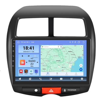 Navigatie dedicata Mitsubishi ASX/Peugeot 4008 2013 cu Android 14, 8 GB RAM 128 GB ROM, OCTA-CORE 2.0Mhz, Carplay si Android auto, Slot SIM 4G, ventilator de racire activ, ecran 9 inch HD