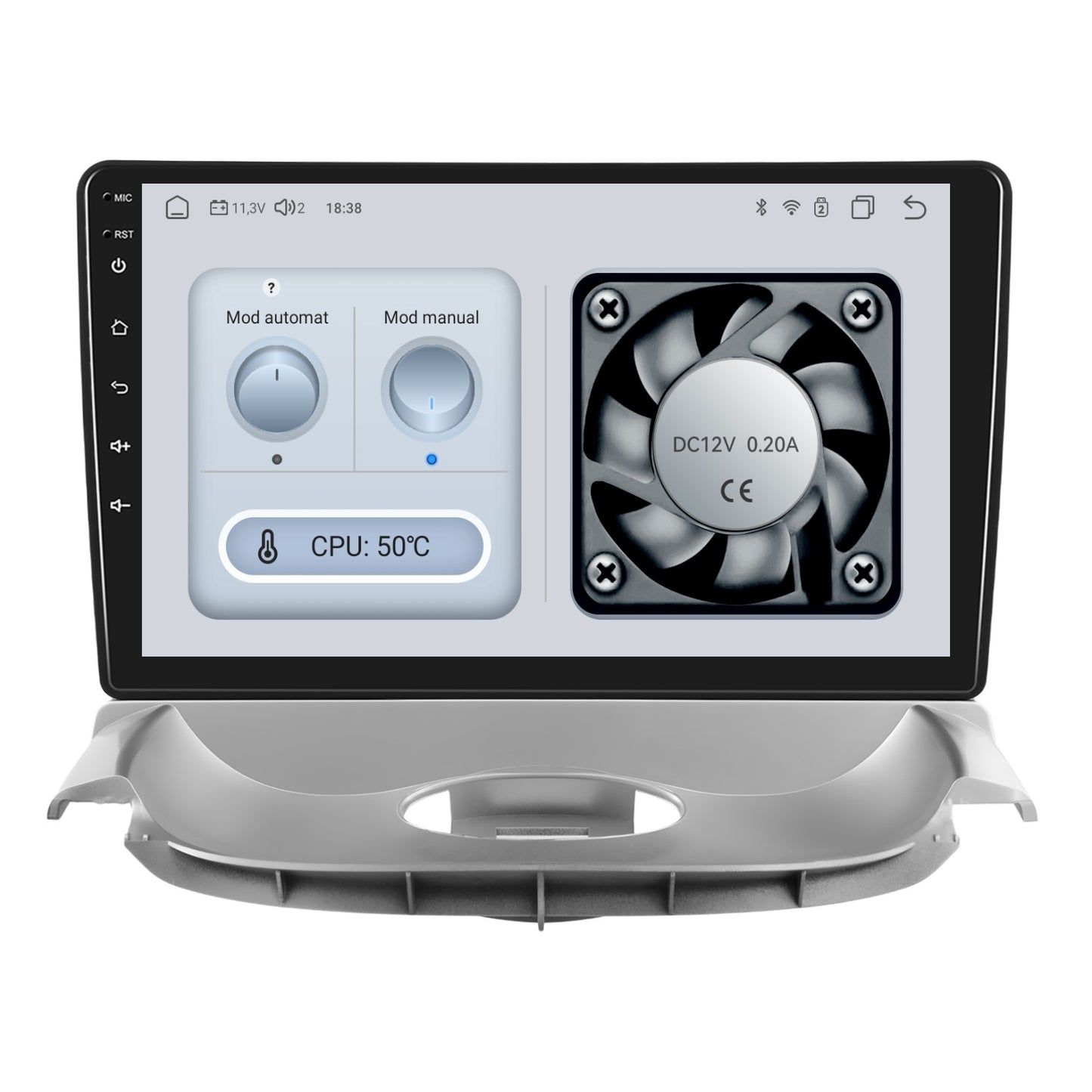 Navigatie dedicata Peugeot 206 (2004-2008)/Citroen C2 (2006-2013) cu Android 14, 4 GB RAM 64 GB ROM, OCTA-CORE, Carplay si Android auto, Slot SIM 4G, ventilator de racire activ, ecran 9 inch HD
