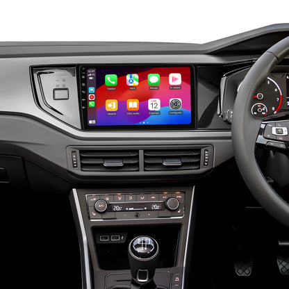 Navigatie dedicata Volkswagen Polo/Transporter/T-roc (2018-2024) cu Android 14, 4 GB RAM 64 GB ROM, OCTA-CORE, Carplay si Android auto, Slot SIM 4G, ventilator de racire activ, ecran 9 inch HD