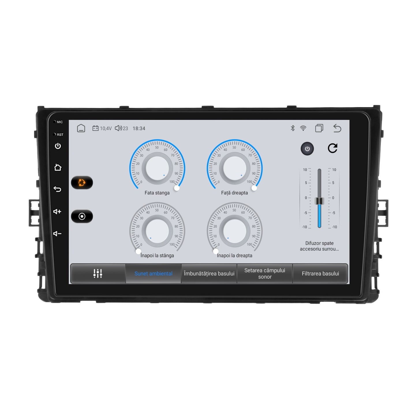 Navigatie dedicata Volkswagen Polo/Transporter/T-roc (2018-2024) cu Android 14, 8 GB RAM 128 GB ROM, OCTA-CORE 2.0Mhz, Carplay si Android auto, Slot SIM 4G, ventilator de racire activ, ecran 9 inch HD