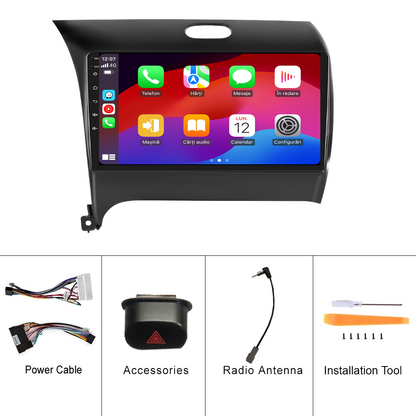 Navigatie dedicata Kia Cerato K3 (2013-2016) 2GB RAM 32GB ROM, Android 14, Carplay si Android Auto, cooler racire, ecran HD 9 inch