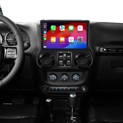 Navigatie dedicata Jeep Wrangler (2011-2014) Android 14, 8 GB RAM 128 GB ROM, OCTA-CORE 2.0Mhz, Carplay si Android auto, Slot SIM 4G, ventilator de racire activ, ecran 10.1 inch HD