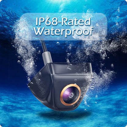 Cameră Marșarier AHD 1080P cu Lentilă Fisheye SONY, Viziune Nocturnă, Unghi 170°, Waterproof-PREMIUM