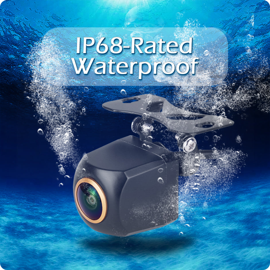 Camera Marsarier universala, AHD 1080P cu Lentila Fisheye SONY, Viziune Nocturnă, Unghi 170°, Waterproof-PREMIUM