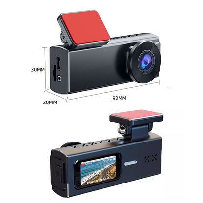 Cameră de Bord Ultra HD 2K cu WiFi Inteligent 5GHz, Unghi Panoramic 170° și Tehnologie WDR pentru Noapte