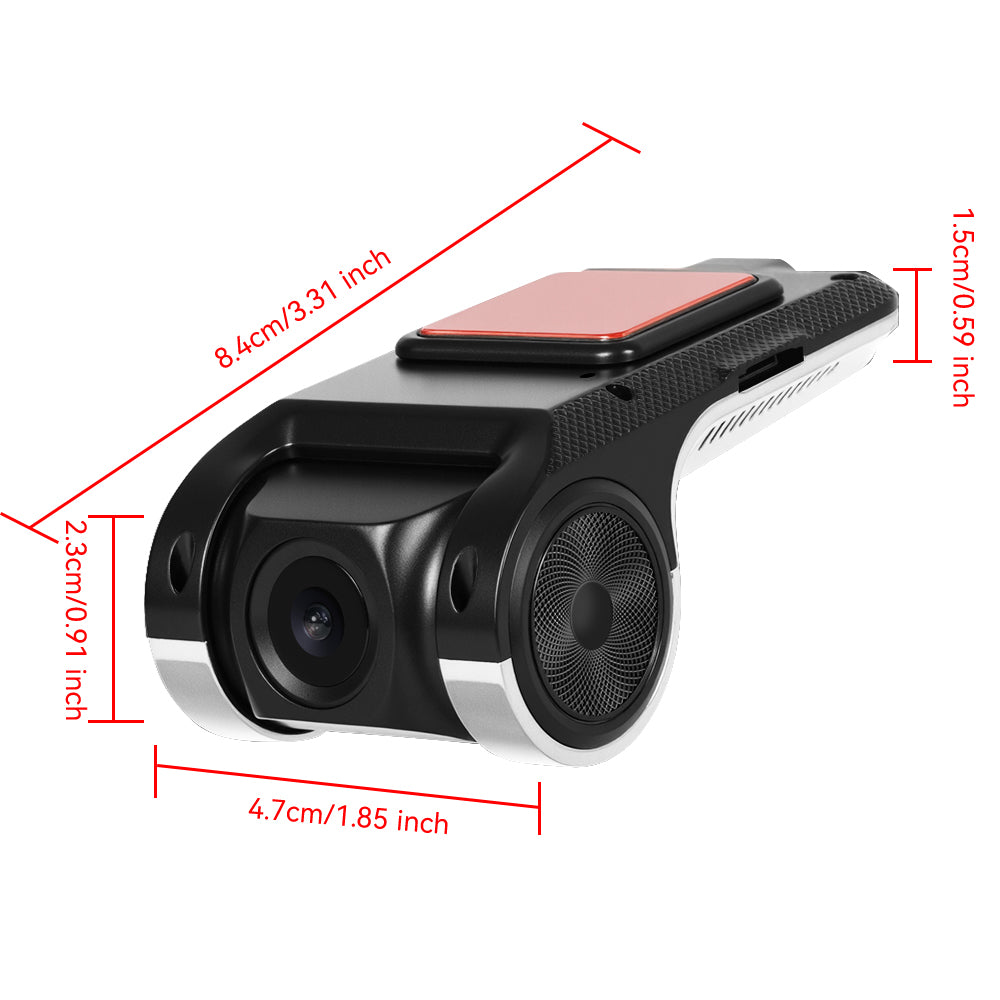 Camera Frontala Ultra HD 2K si Camera Spate Marsarier AHD, cu Conectivitate Wi-Fi, Control din Aplicatie, Senzor G si Monitorizare Parcare