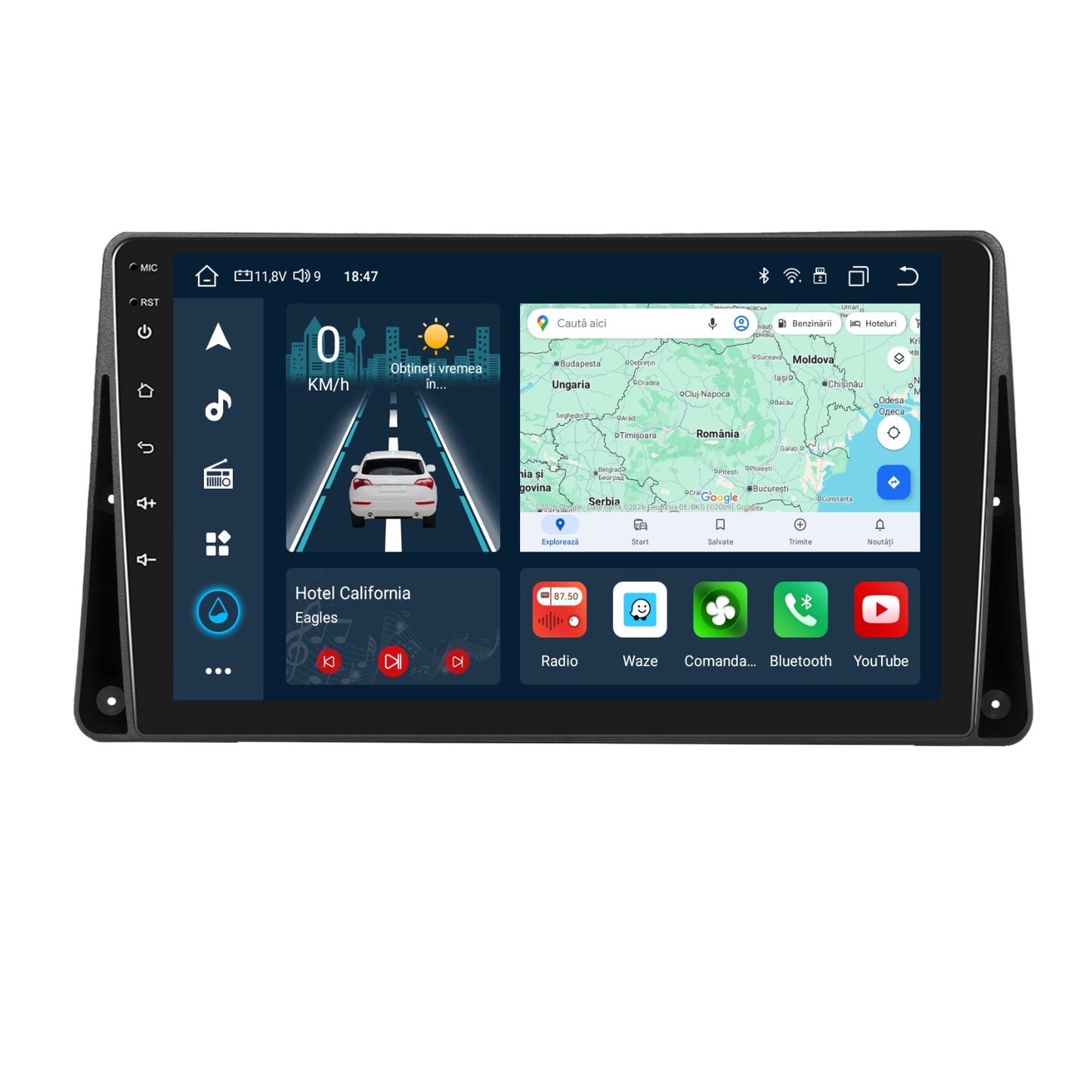 Navigatie dedicata Renault Kangoo (2013-2020)/Nissan NV250 (2013-2021) cu Android 14, 4 GB RAM 64 GB ROM, OCTA-CORE, Carplay si Android auto, Slot SIM 4G, ventilator de racire activ, ecran 9 inch HD