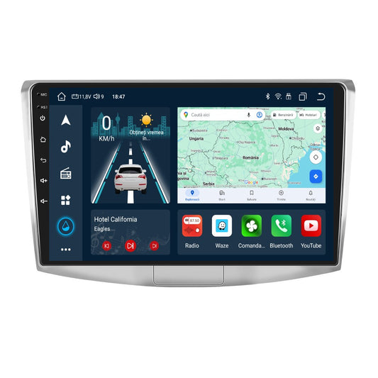 Navigatie dedicata Passat B6, B7, CC cu Android 14, 4 GB RAM 64 GB ROM, OCTA-CORE, Carplay si Android auto, Slot SIM 4G, ventilator de racire activ, ecran 10 inch HD