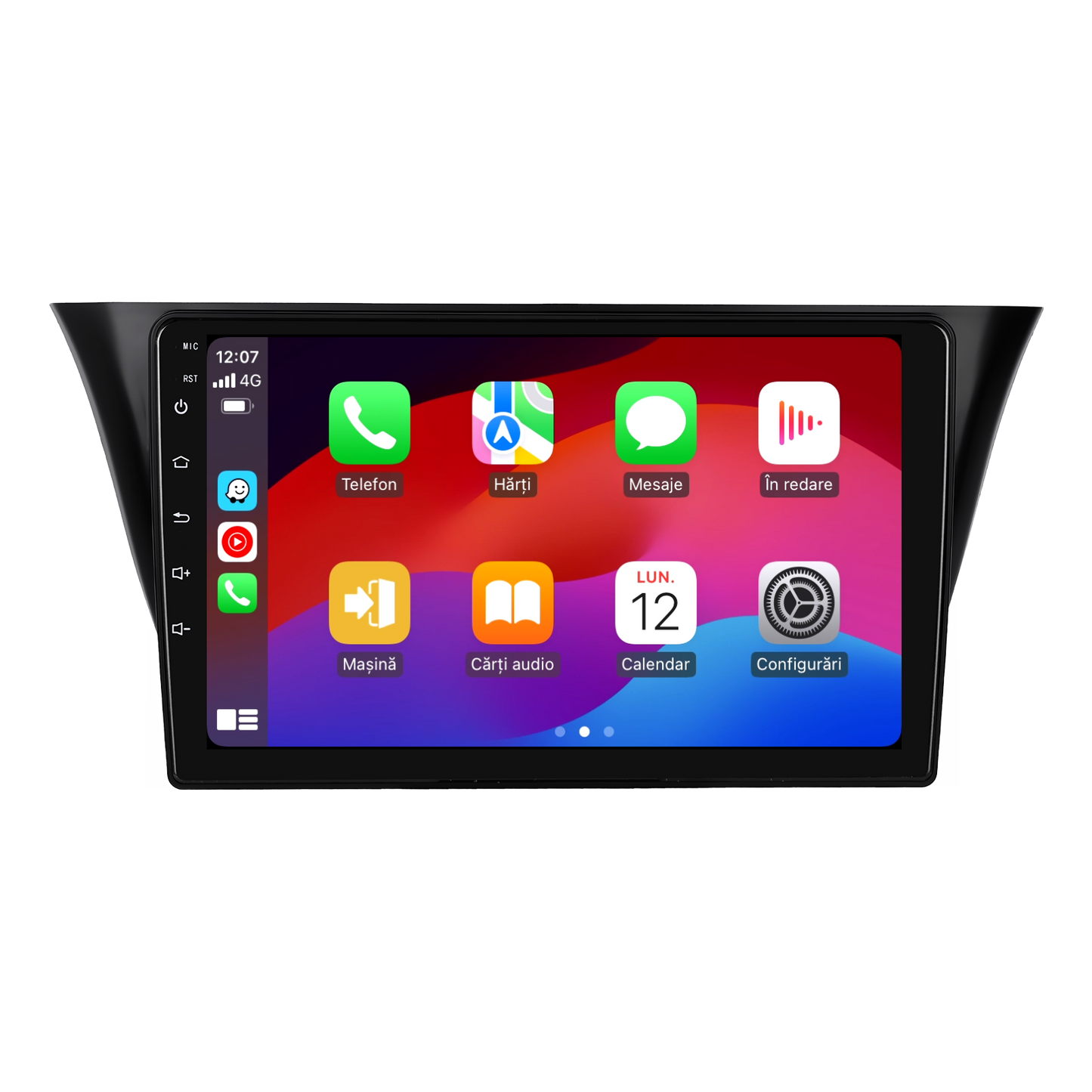 Navigatie dedicata IVECO DAILY (2018-2020) cu Android 14, 8 GB RAM 128 GB ROM, OCTA-CORE 2.0Mhz, Carplay si Android auto, Slot SIM 4G, ventilator de racire activ, ecran 10 inch HD