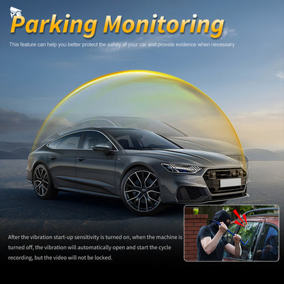 Camera Auto Ultra HD 2K L3, Ecran LCD, Wi-Fi și Control din Aplicație, G-Senzor, Monitorizare Parcare, Port Tip-C, Unghi Larg de Vizualizare
