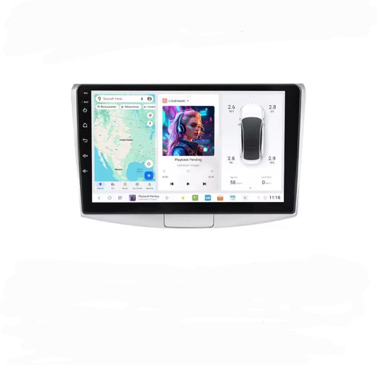 Navigație Android 15 dedicată VW Passat B6, B7 și CC, 4GB RAM + 64GB stocare, CarPlay și Android Auto