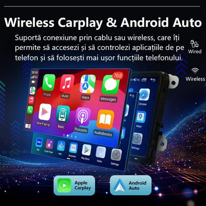 Navigatie dedicata Volkswagen,Skoda,Seat cu Android 14, OCTA-CORE, SLOT SIM 4G,Carplay si Android Auto, ecran QLED 9 inch