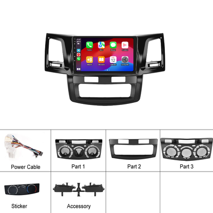 Navigatie dedicata Toyota HILUX (2005-2014) 2GB RAM 32GB ROM, Android 14, Carplay si Android Auto, cooler racire, ecran HD 9 inch