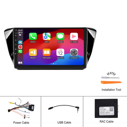 Navigatie dedicata Skoda Superb (2015) cu Android 14, 8 GB RAM 128 GB ROM, OCTA-CORE 2.0Mhz, Carplay si Android auto, Slot SIM 4G, ventilator de racire activ, ecran 10 inch HD