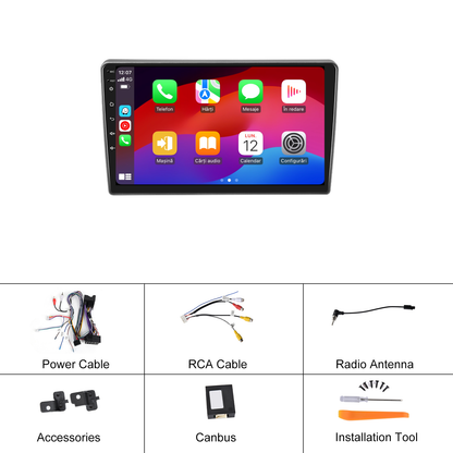 Navigatie dedicata Peugeot 407 (2004-2008) Android 14, 8 GB RAM 128 GB ROM, OCTA-CORE 2.0Mhz, Carplay si Android auto, Slot SIM 4G, ventilator de racire activ, ecran 9 inch HD