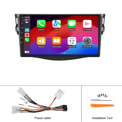 Navigatie dedicata Toyota RAV4 (2007-2011) cu Android 14, 4 GB RAM 64 GB ROM, OCTA-CORE, Carplay si Android auto, Slot SIM 4G, ventilator de racire activ, ecran 9 inch HD