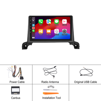Navigatie dedicata Peugeot 4008/5008 (2017-2019) 2GB RAM 32GB ROM, Android 14, Carplay si Android Auto, cooler racire, ecran HD 9 inch