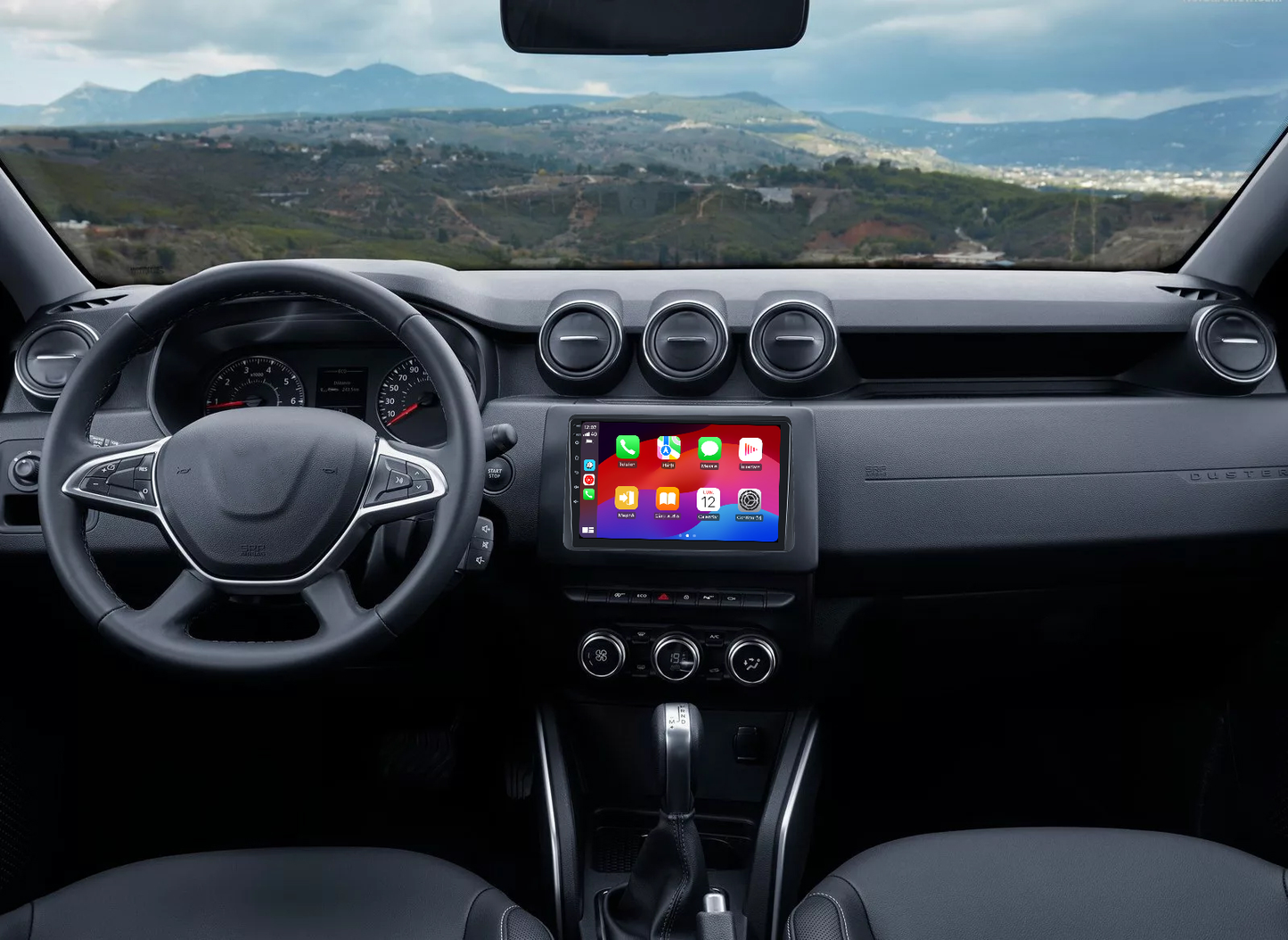 Navigatie dedicata Dacia Duster (2019-2022) cu Android 14, 4 GB RAM 64 GB ROM, OCTA-CORE, Carplay si Android auto, Slot SIM 4G, ventilator de racire activ, ecran 10 inch HD