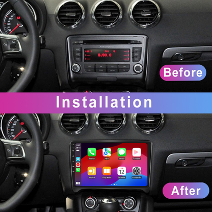 Navigatie dedicata Audi TT (2008-2014) 2GB RAM 32GB ROM, Android 14, Carplay si Android Auto, cooler racire, ecran HD 10.1 inch