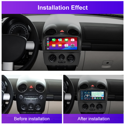 Navigatie dedicata Volkswagen Beetle (2004-2010) Android 14, 8 GB RAM 128 GB ROM, OCTA-CORE 2.0Mhz, Carplay si Android auto, Slot SIM 4G, ventilator de racire activ, ecran 9 inch HD