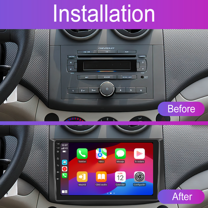 Navigatie dedicata Chevrolet Aveo (2006-2010) cu Android 14, 4 GB RAM 64 GB ROM, OCTA-CORE, Carplay si Android auto, Slot SIM 4G, ventilator de racire activ, ecran 9 inch HD