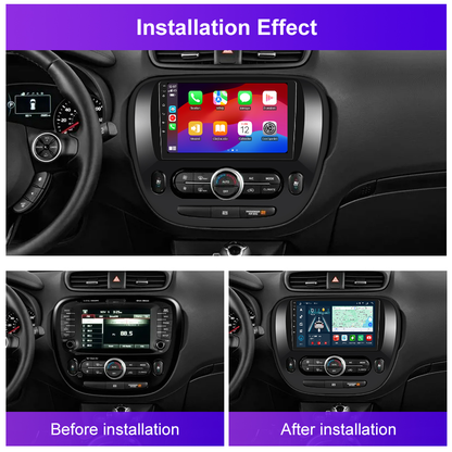 Navigatie dedicata KIA Soul (2013-2019) 2GB RAM 32GB ROM, Android 14, Carplay si Android Auto, cooler racire, ecran HD 9 inch