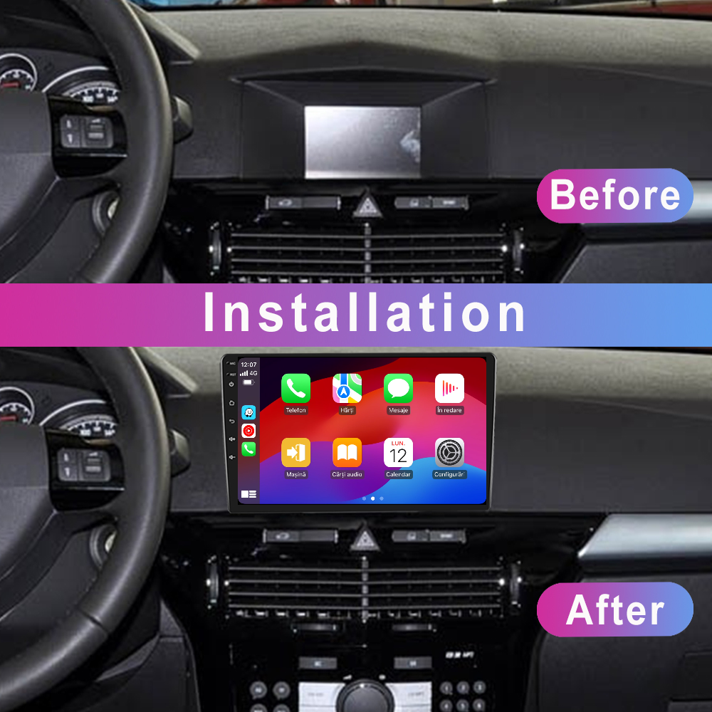 Navigatie dedicata Opel Astra H (2004-2014) Android 14, 8 GB RAM 128 GB ROM, OCTA-CORE 2.0Mhz, Carplay si Android auto, Slot SIM 4G, ventilator de racire activ, ecran 9 inch HD
