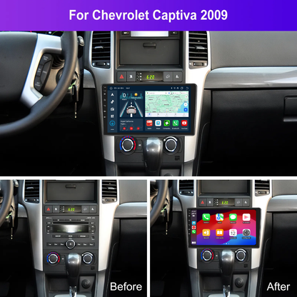 Navigatie dedicata Chevrolet Captiva (2009) 2GB RAM 32GB ROM, Android 14, Carplay si Android Auto, cooler racire, ecran HD 9 inch