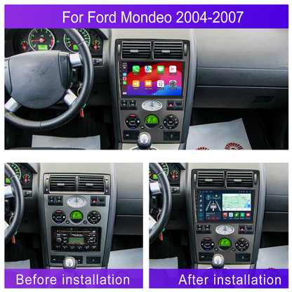 Navigatie dedicata Ford Mondeo (2000-2007) Android 14, 8 GB RAM 128 GB ROM, OCTA-CORE 2.0Mhz, Carplay si Android auto, Slot SIM 4G, ventilator de racire activ, ecran 9 inch HD