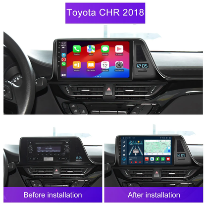 Navigatie dedicata Toyota C-HR  (2018) 2GB RAM 32GB ROM, Android 14, Carplay si Android Auto, cooler racire, ecran HD 9 inch