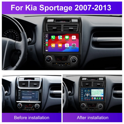 Navigatie dedicata KIA Sportage (2007-2013) 2GB RAM 32GB ROM, Android 14, Carplay si Android Auto, cooler racire, ecran HD 9 inch