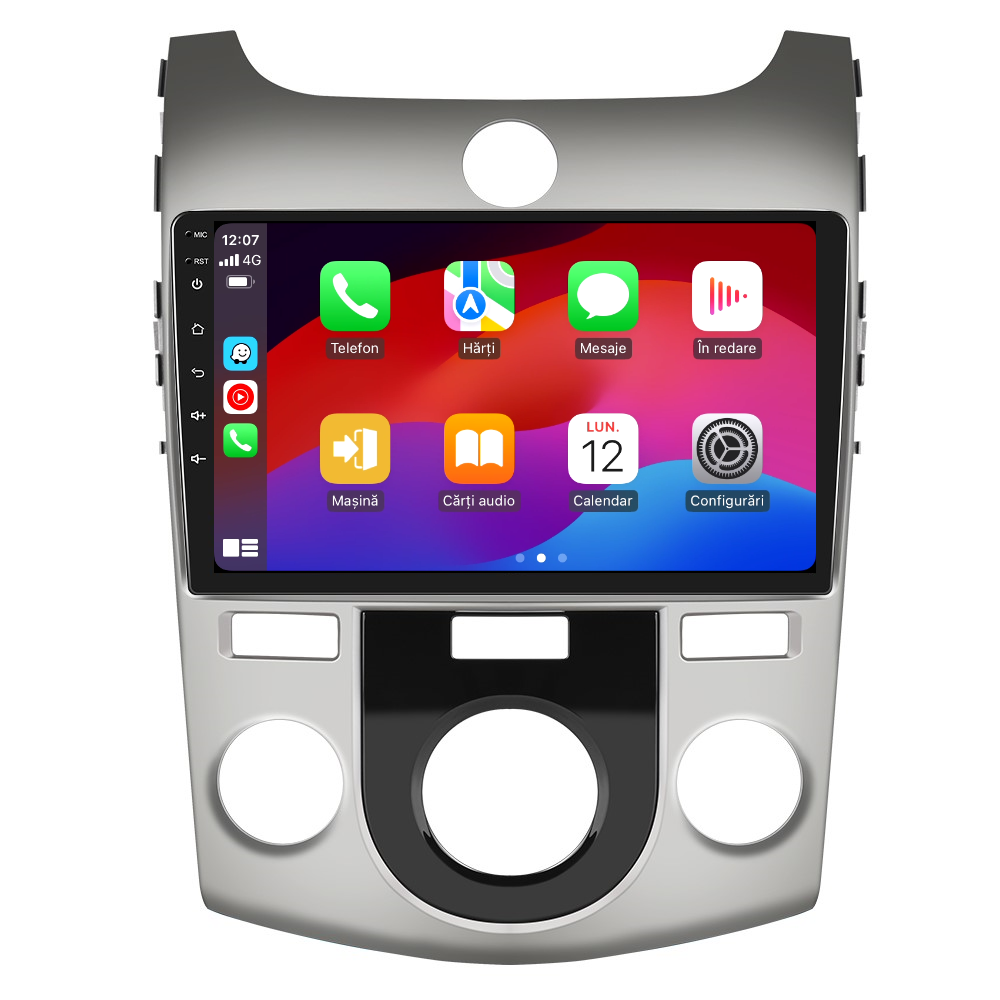 Navigatie dedicata KIA Forte (2009-2017) 2GB RAM 32GB ROM, Android 14, Carplay si Android Auto, cooler racire, ecran HD 9 inch