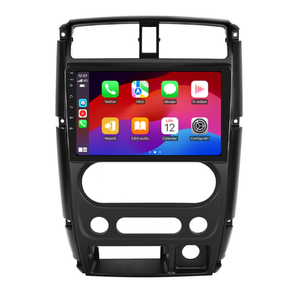 Navigatie dedicata Suzuki Jimny (2007-2012) cu Android 14, 4 GB RAM 64 GB ROM, OCTA-CORE, Carplay si Android auto, Slot SIM 4G, ventilator de racire activ, ecran 9 inch HD