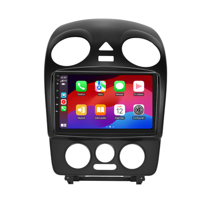 Navigatie dedicata Volkswagen Beetle (2004-2010) Android 14, 8 GB RAM 128 GB ROM, OCTA-CORE 2.0Mhz, Carplay si Android auto, Slot SIM 4G, ventilator de racire activ, ecran 9 inch HD