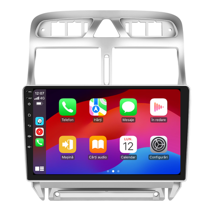 Navigatie dedicata Peugeot 307 (2007-2013) 2GB RAM 32GB ROM, Android 14, Carplay si Android Auto, cooler racire, ecran HD 9 inch
