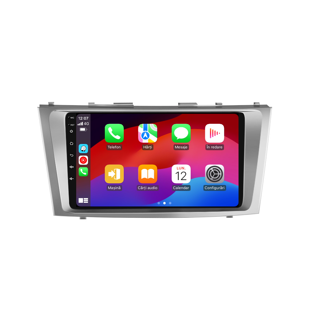 Navigatie dedicata Toyota Camry (2006-2011) 2GB RAM 32GB ROM, Android 14, Carplay si Android Auto, cooler racire, ecran HD 9 inch