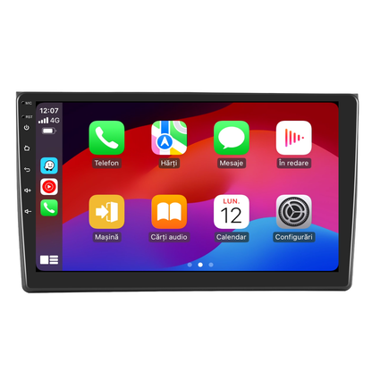 Navigatie dedicata Audi A4 (2002-2008) cu Android 14, 4 GB RAM 64 GB ROM, OCTA-CORE, Carplay si Android auto, Slot SIM 4G, ventilator de racire activ, ecran 9 inch HD