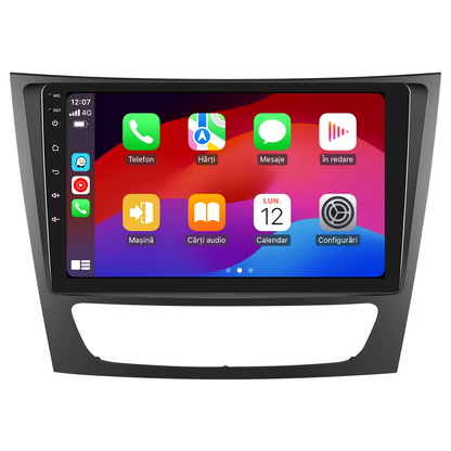 Navigatie dedicata Mercedes Benz E-class W211/CLS-class (2005-2008) 2GB RAM 32GB ROM, Android 14, Carplay si Android Auto, cooler racire, ecran HD 9 inch