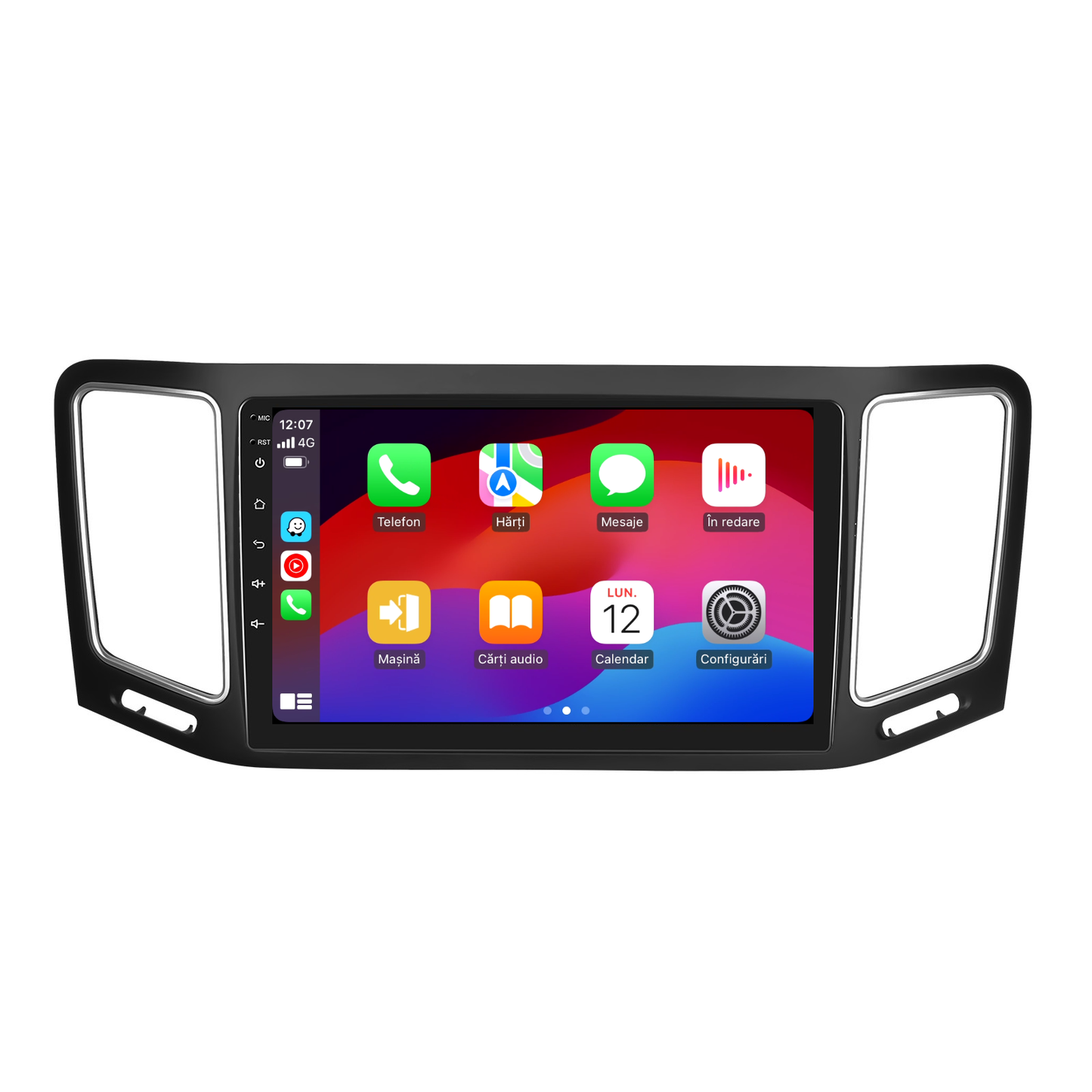 Navigatie dedicata Volkswagen Sharan (2012-2018) cu Android 14, 4 GB RAM 64 GB ROM, OCTA-CORE, Carplay si Android auto, Slot SIM 4G, ventilator de racire activ, ecran 9 inch HD