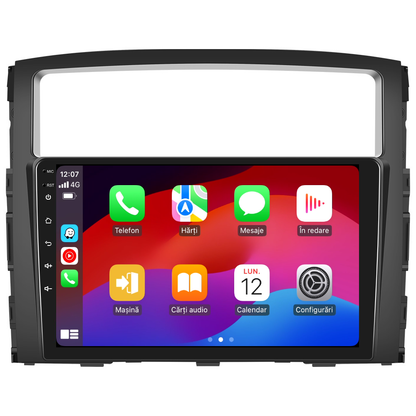 Navigatie dedicata Mitsubishi Pajero (2006-2020) 2GB RAM 32GB ROM, Android 14, Carplay si Android Auto, cooler racire, ecran HD 9 inch